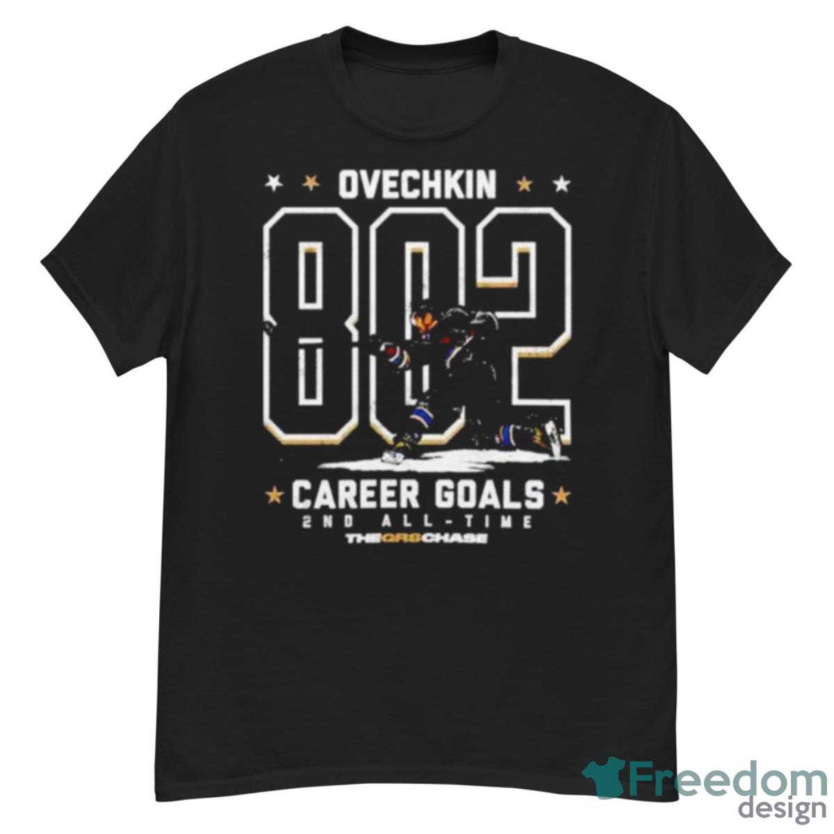 Alex Ovechkin Washington Capitals 802 Career Goals 2nd All Time Shirt - G500 Men’s Classic T-Shirt