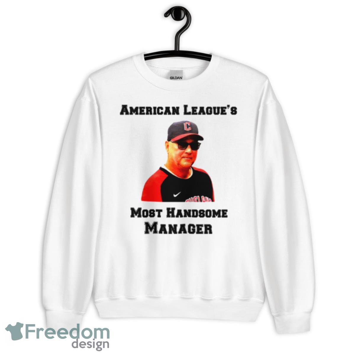 American League’s Most Handsome Manager Terry Francona Shirt - Unisex Heavy Blend Crewneck Sweatshirt