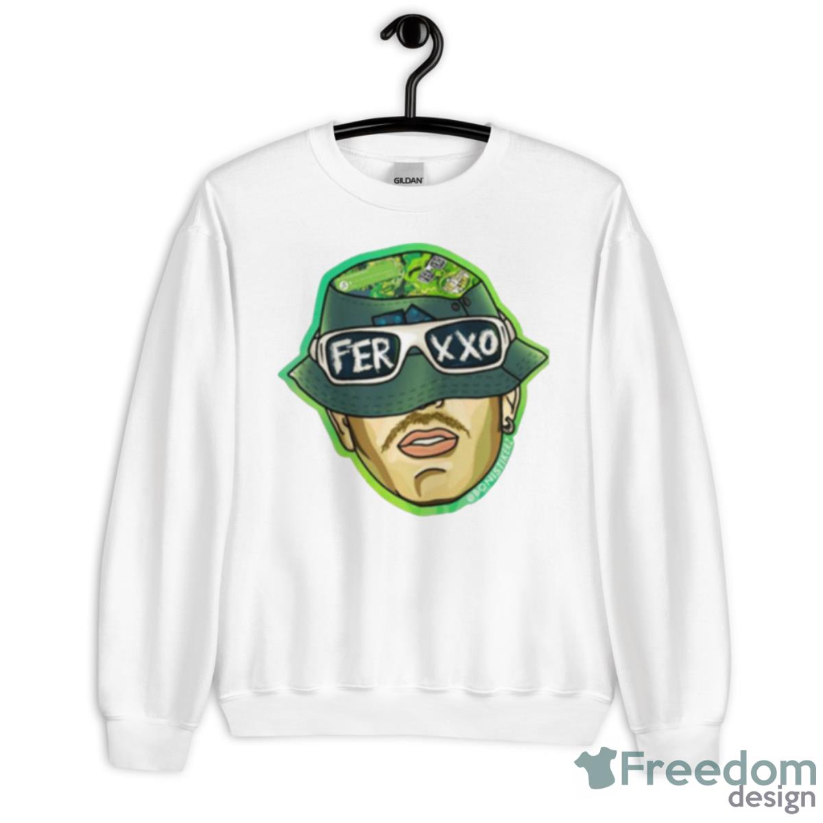 American Singer Ferxxo Shirt - Unisex Heavy Blend Crewneck Sweatshirt