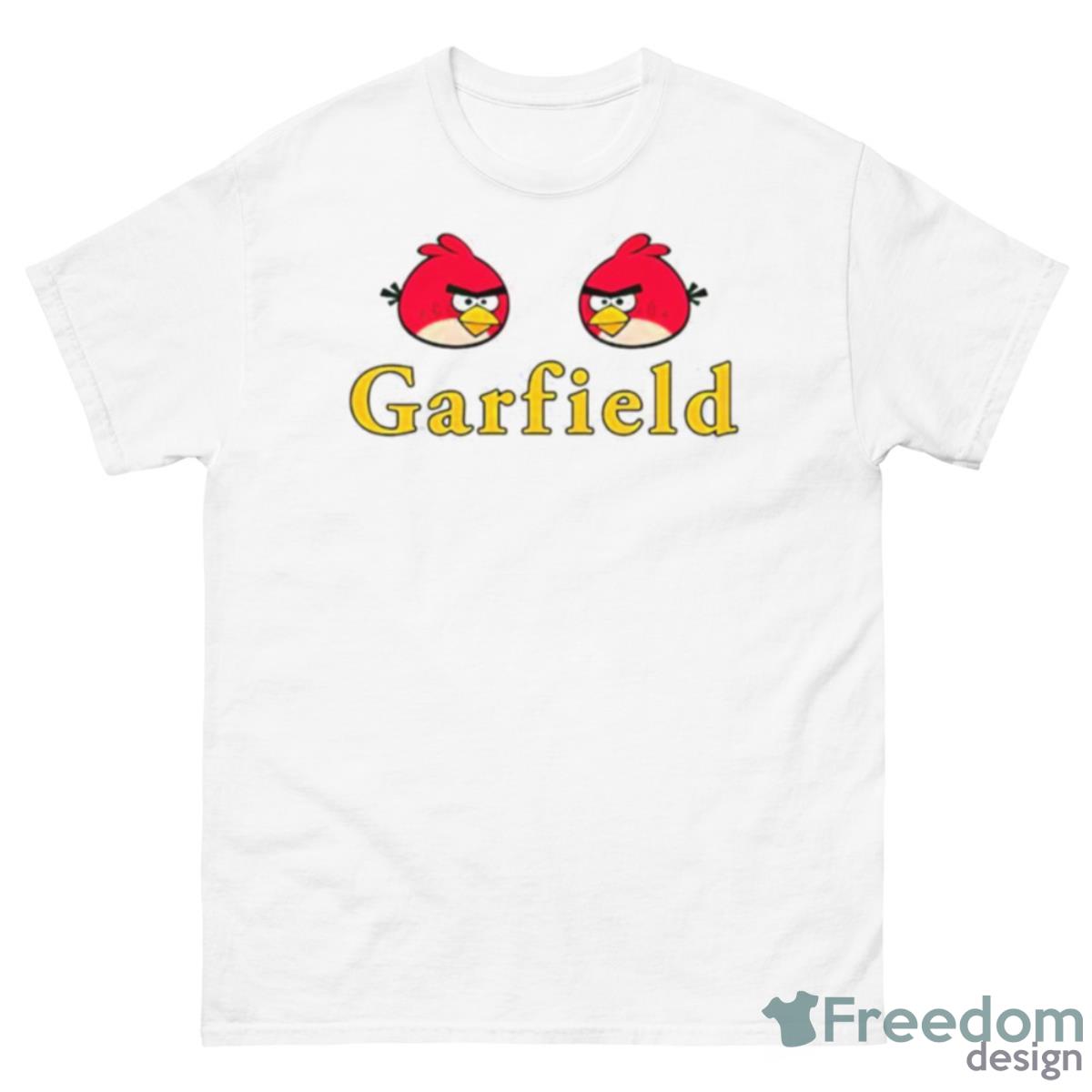 Angry Birds Garfield Shirt - 500 Men’s Classic Tee Gildan