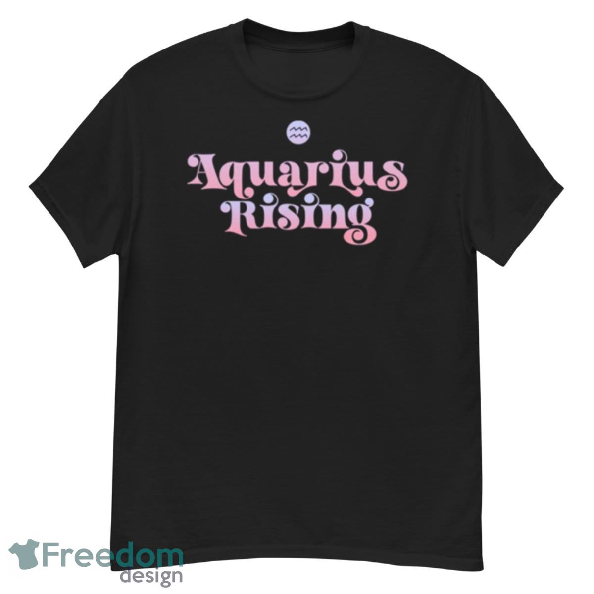 Aquarius Rising Colored Astrology Zodiac Sign Shirt - G500 Men’s Classic T-Shirt