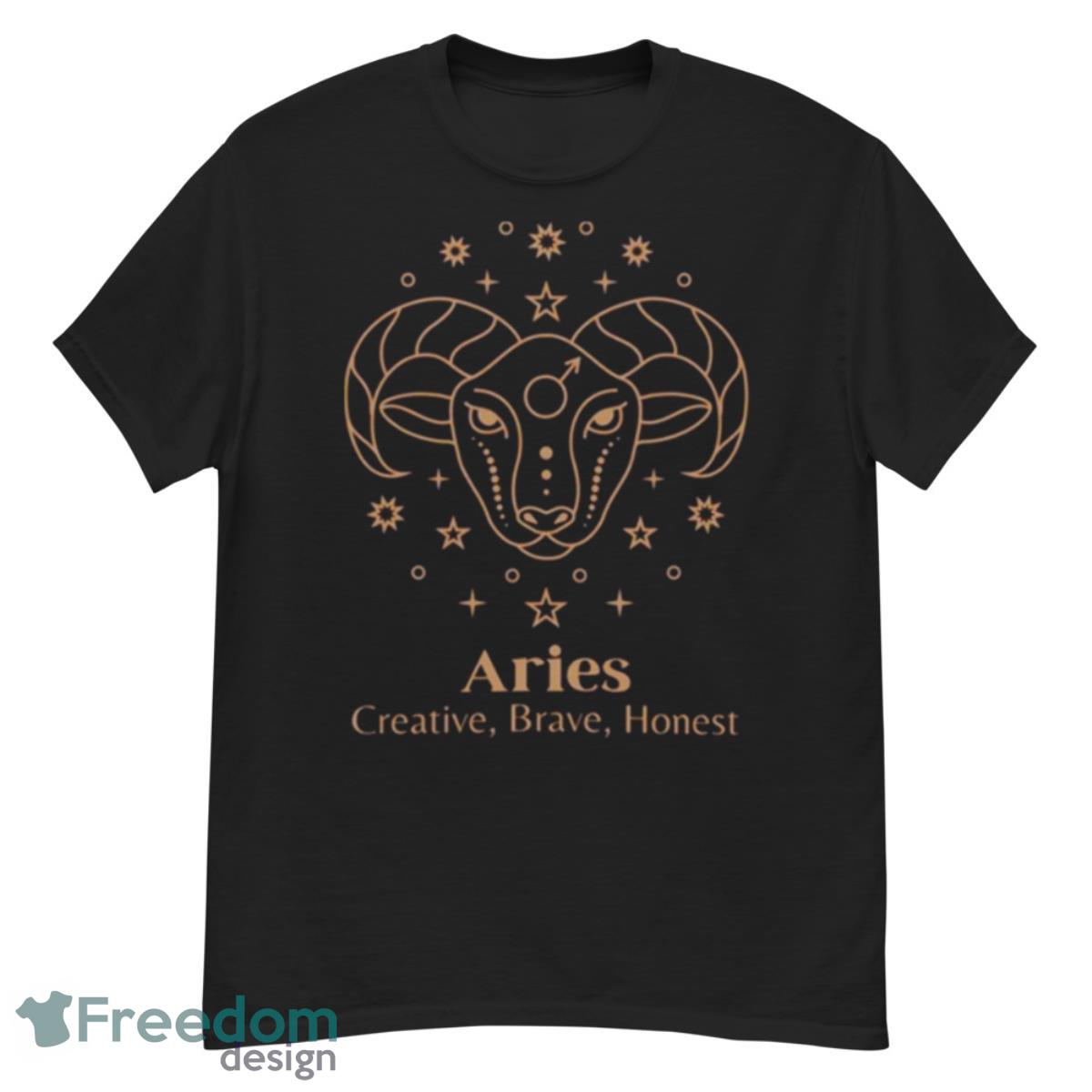 Aries Art Zodiac Design Aesthetic Shirt - G500 Men’s Classic T-Shirt