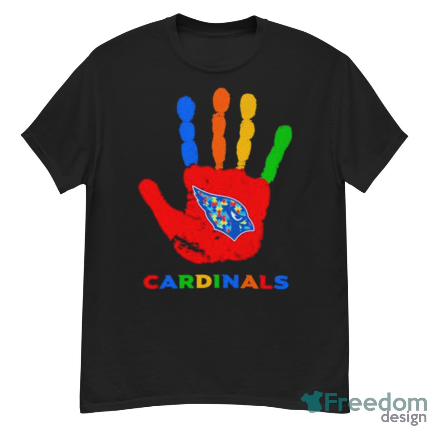 Arizona Cardinals Hand Autism 2023 NFL Shirt - G500 Men’s Classic T-Shirt