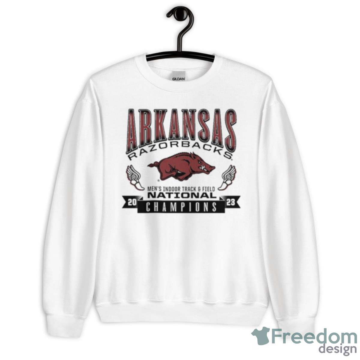 Arkansas Razorback Short Sleeve Jersey Tee By Champion - The