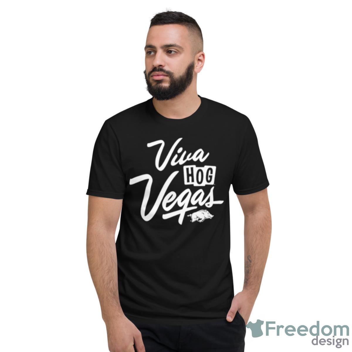 Arkansas Viva Vegas Hogs Shirt - Short Sleeve T-Shirt