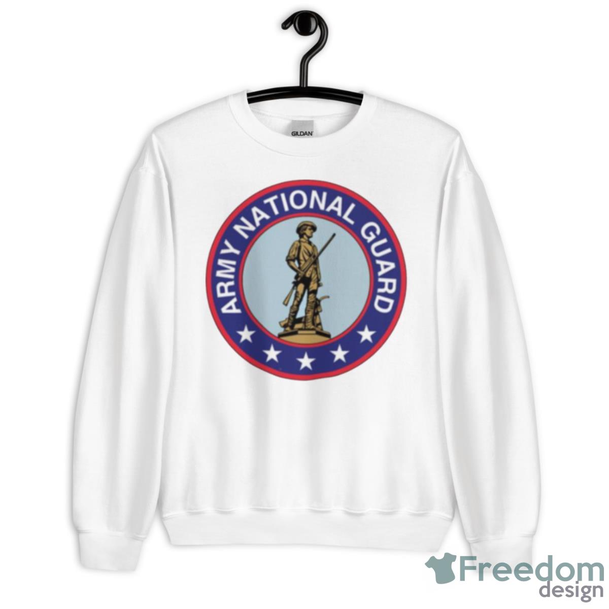 Army National Guard Seal Shirt - Unisex Heavy Blend Crewneck Sweatshirt