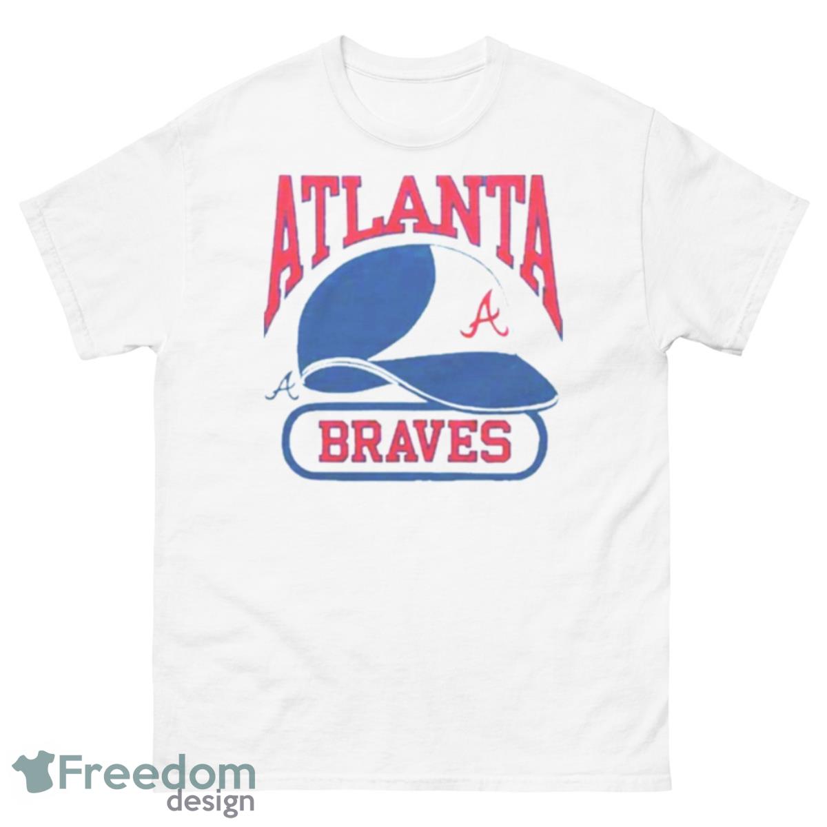 Atlanta Braves Helmet 2023 Shirt - 500 Men’s Classic Tee Gildan