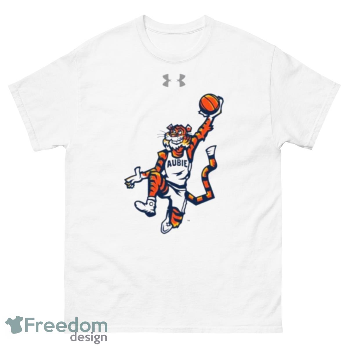 Auburn Basketball Players Wearing Aubie Auburn Tiger Shirt - 500 Men’s Classic Tee Gildan