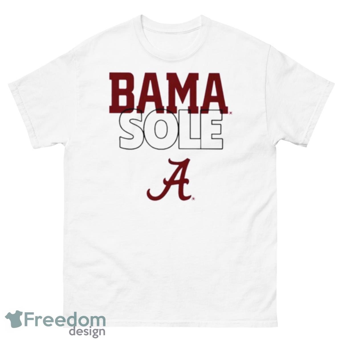 Bama Sole Alabama Crimson Tide Shirt - 500 Men’s Classic Tee Gildan