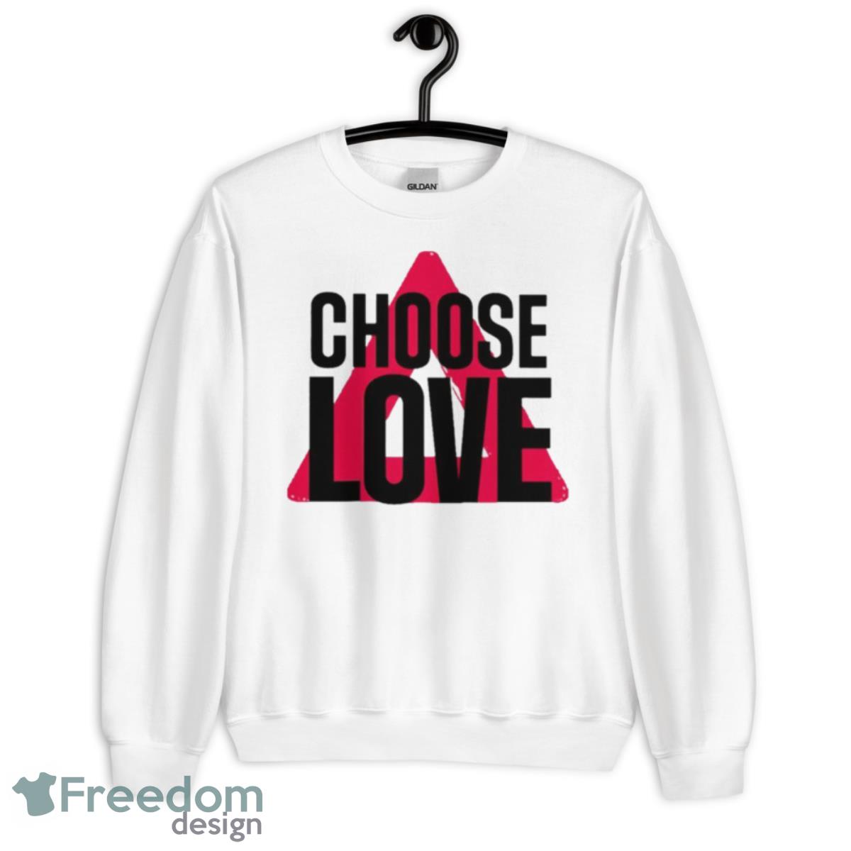 Bastille Choose Love Shirt - Unisex Heavy Blend Crewneck Sweatshirt