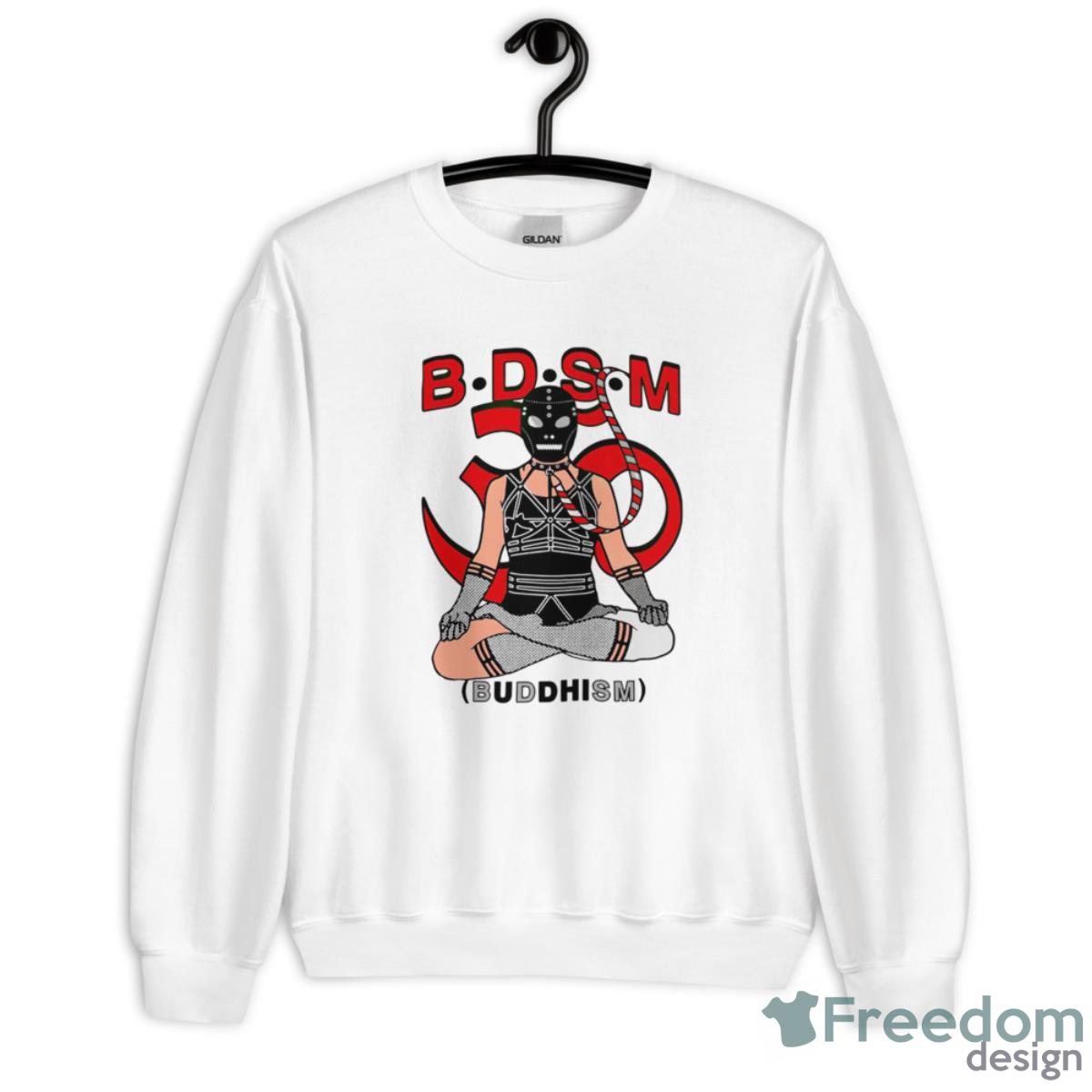 Bdsm Buddhism Shirt - Unisex Heavy Blend Crewneck Sweatshirt