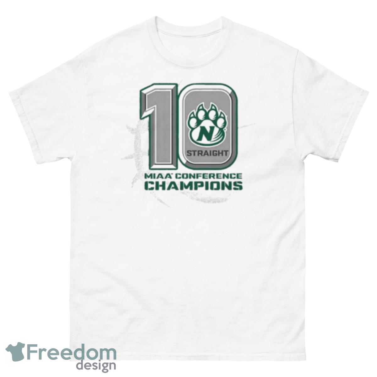 Bearcats 2023 10 Straight MIAA Champions Shirt - 500 Men’s Classic Tee Gildan