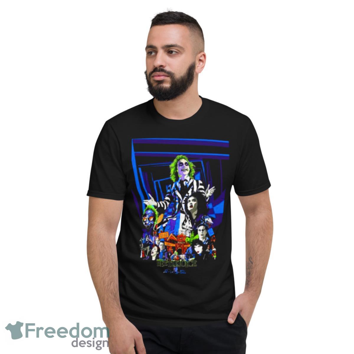 Beetlejuice Graphic Horror Movie Shirt - Short Sleeve T-Shirt