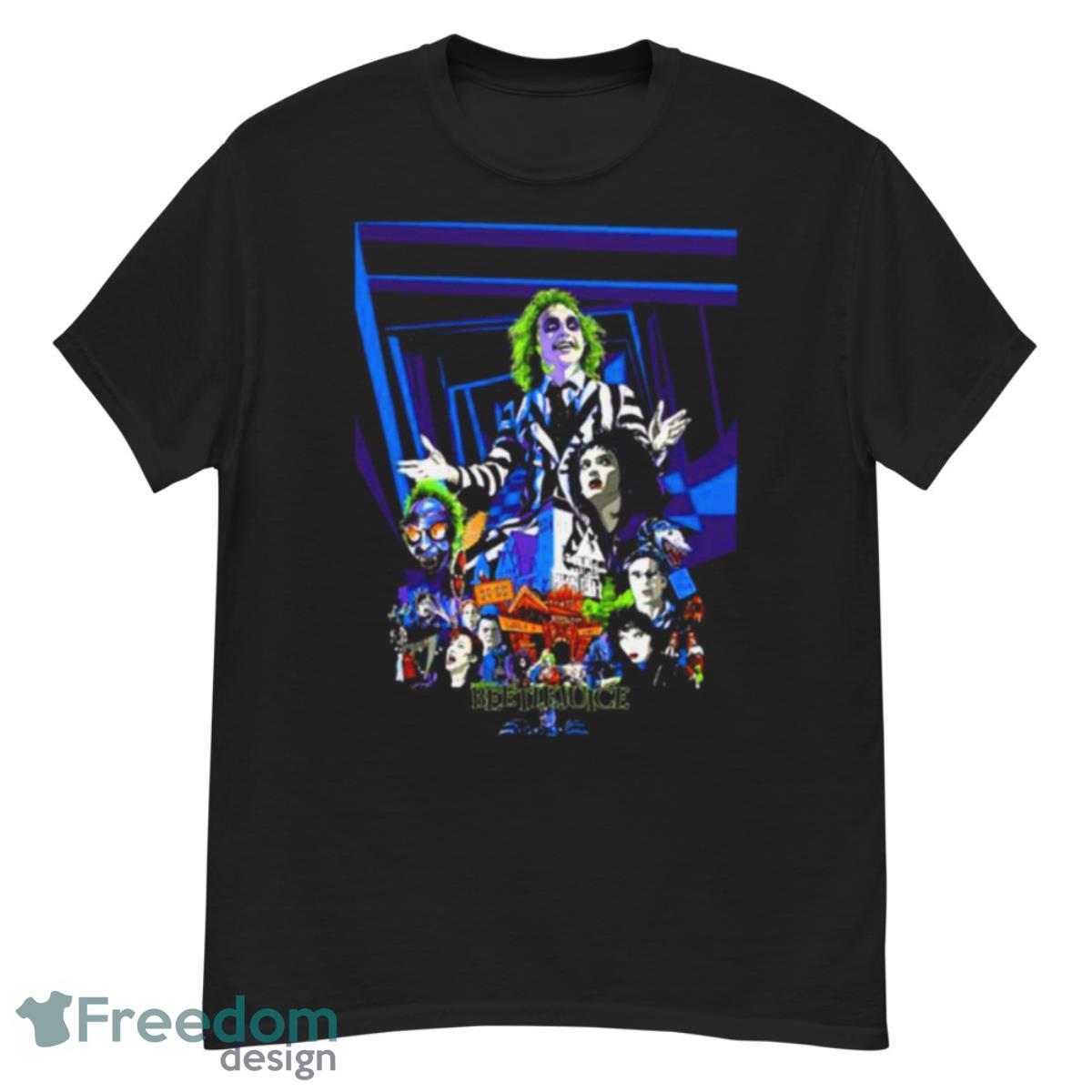 Beetlejuice Graphic Horror Movie Shirt - G500 Men’s Classic T-Shirt