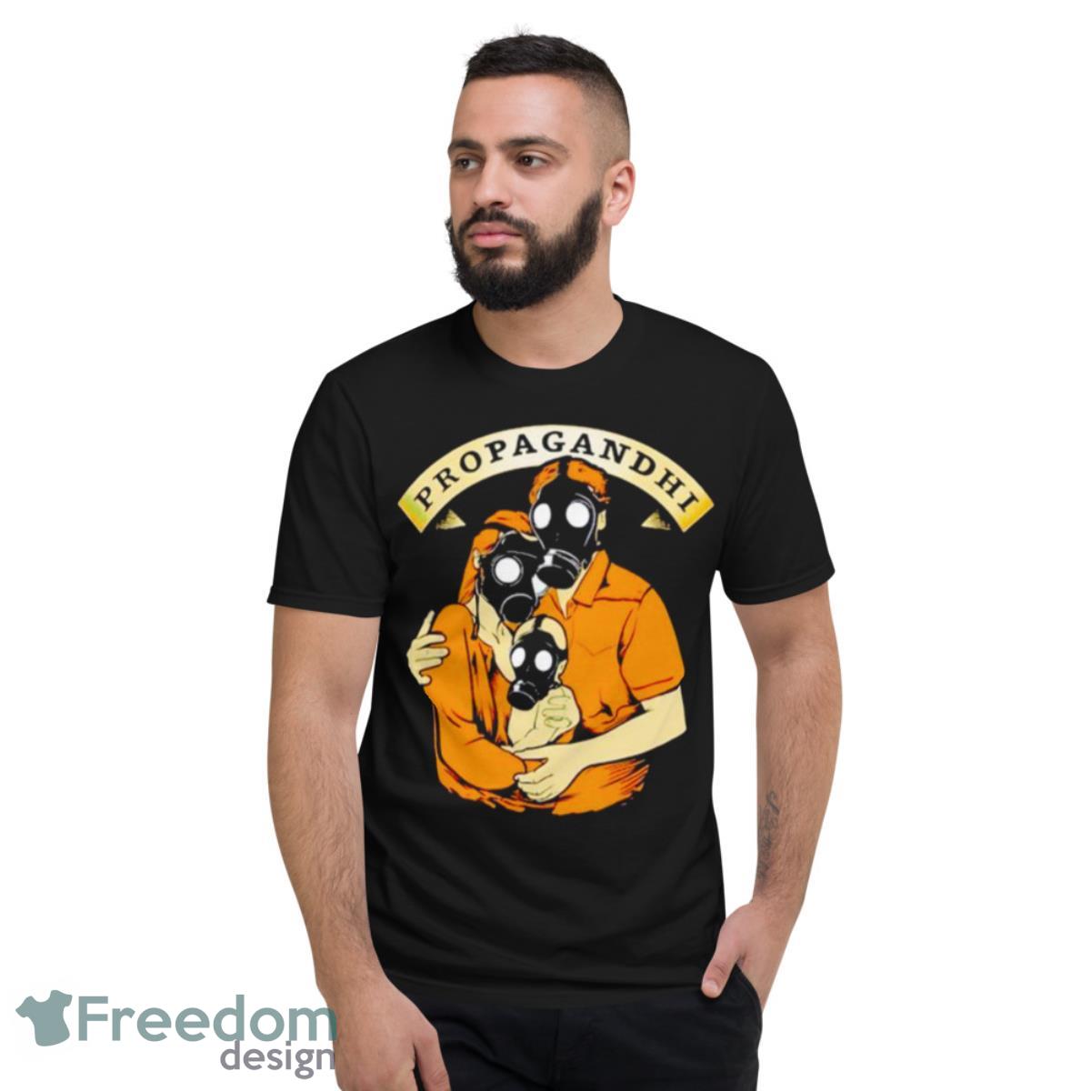 Ben Scrivens Propagandhi Family Gasmask Shirt - Short Sleeve T-Shirt