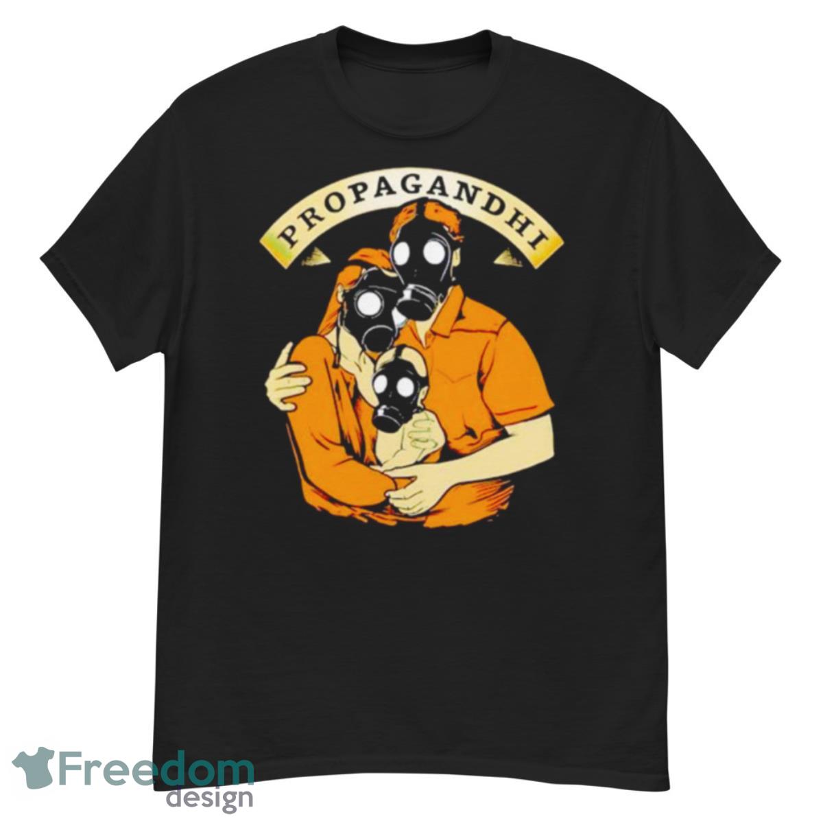 Ben Scrivens Propagandhi Family Gasmask Shirt - G500 Men’s Classic T-Shirt