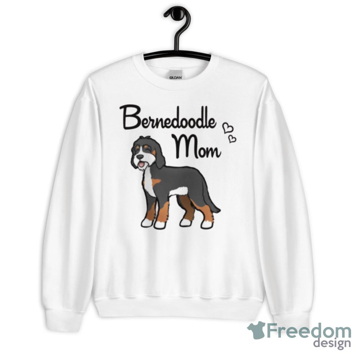 Bernedoodle Mom Dog Lovers Shirt - Unisex Heavy Blend Crewneck Sweatshirt