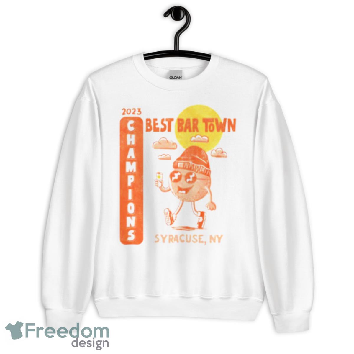 Best Bar Town Champions Syracuse Shirt - Unisex Heavy Blend Crewneck Sweatshirt