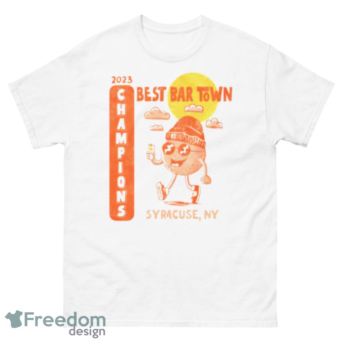 Best Bar Town Champions Syracuse Shirt - 500 Men’s Classic Tee Gildan