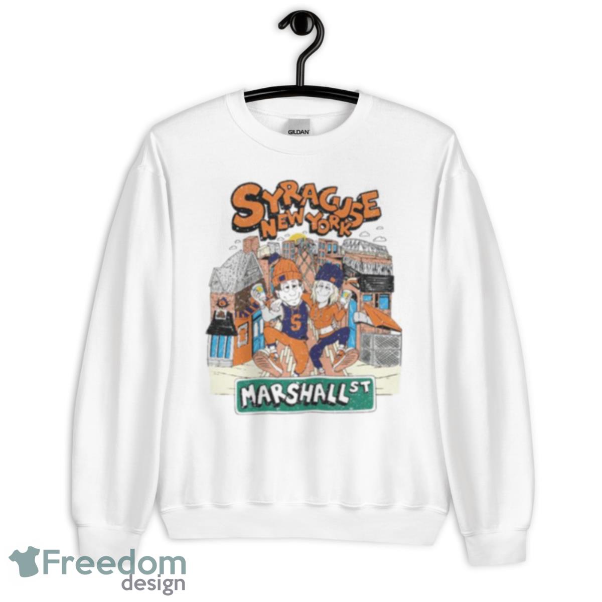 Best Bar Town Syracuse New York Marshall Shirt - Unisex Heavy Blend Crewneck Sweatshirt