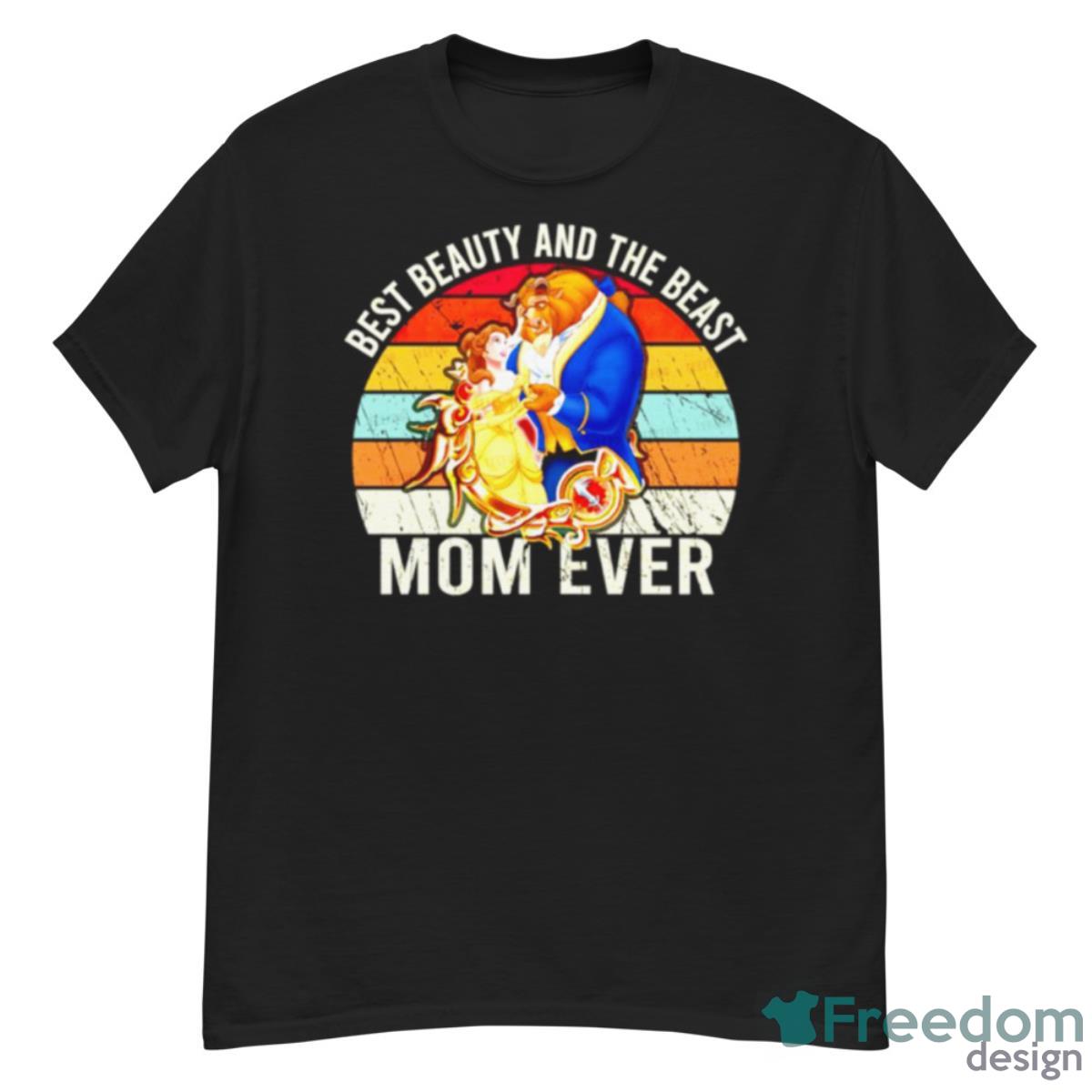 Best Beauty And The Beast Mom Ever Vintage Shirt - G500 Men’s Classic T-Shirt