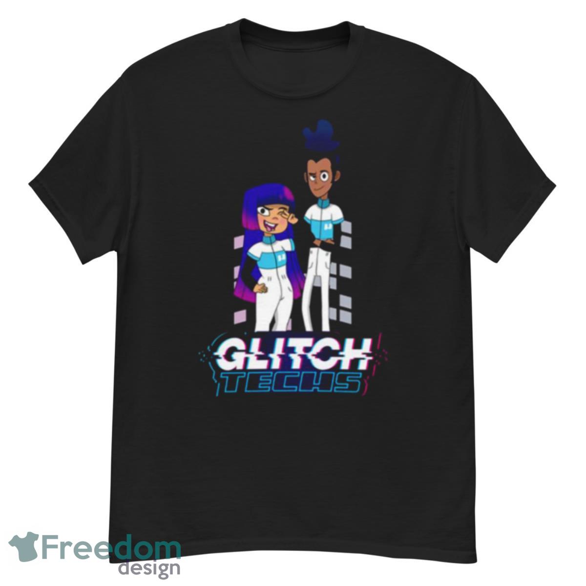 Best Glitch Techs Animated Team Shirt - G500 Men’s Classic T-Shirt