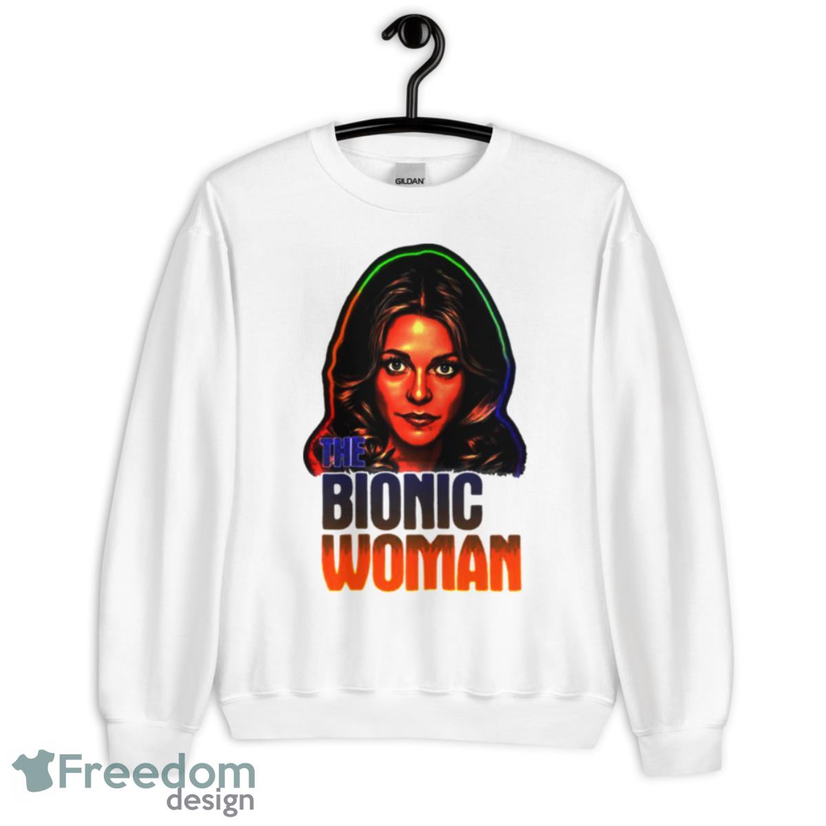 Bionic Woman Six Million Dollar Man Shirt - Unisex Heavy Blend Crewneck Sweatshirt