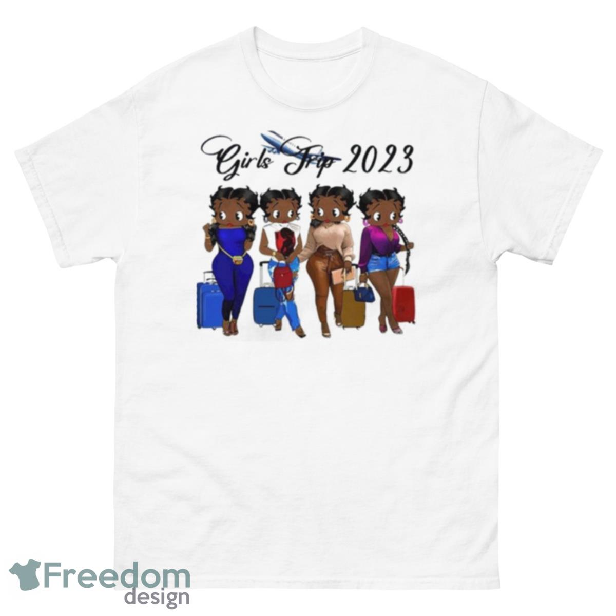 Black Betty Boop Girls Trip 2023 Shirt - 500 Men’s Classic Tee Gildan