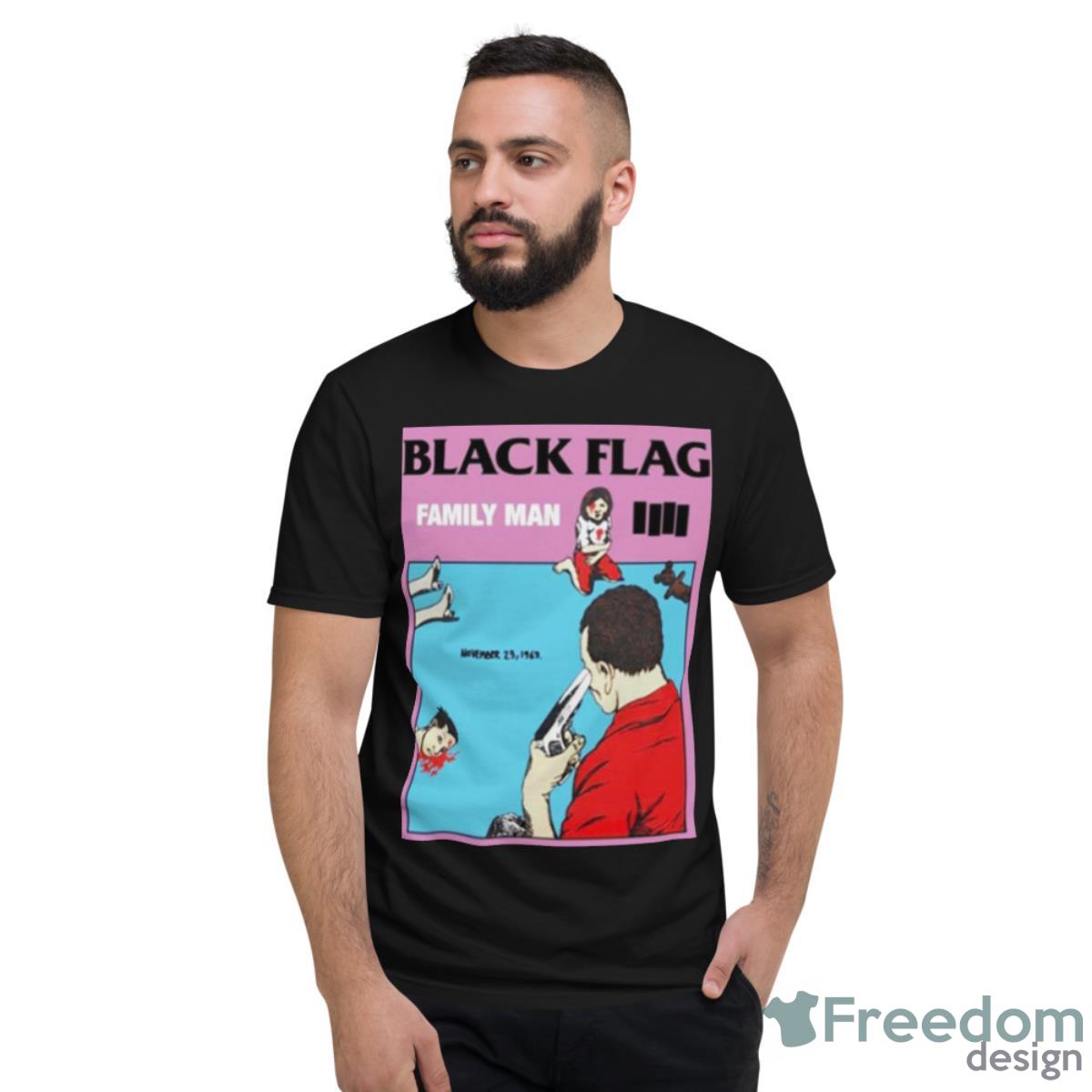 Black Flag Family Man Shirt