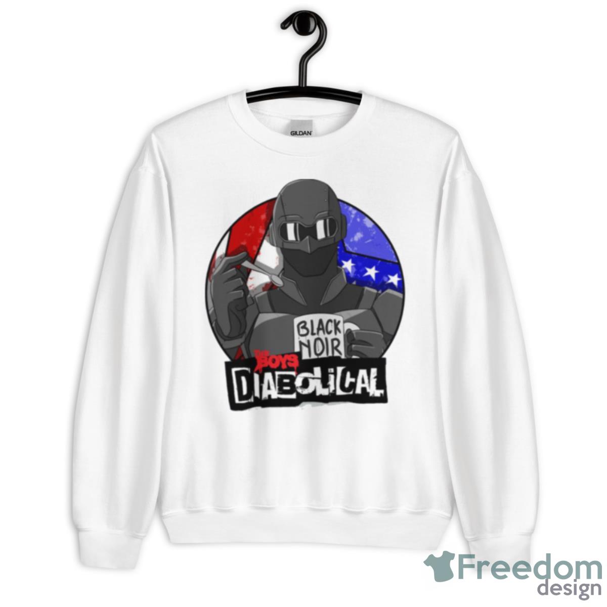 Black Noir The Boys Diabolical Shirt - Unisex Heavy Blend Crewneck Sweatshirt