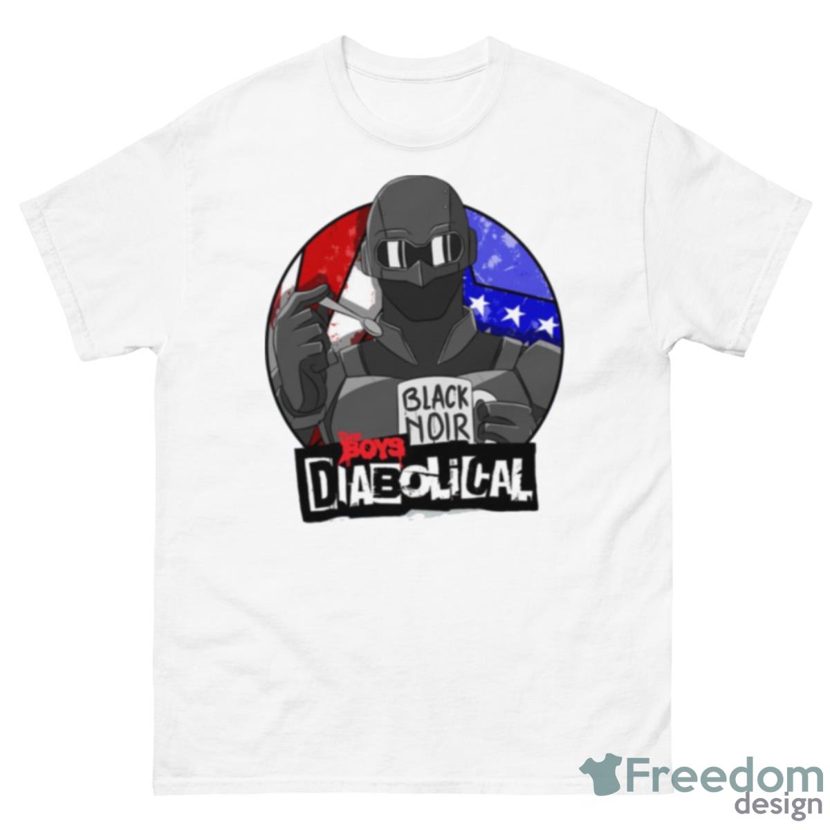 Black Noir The Boys Diabolical Shirt - 500 Men’s Classic Tee Gildan