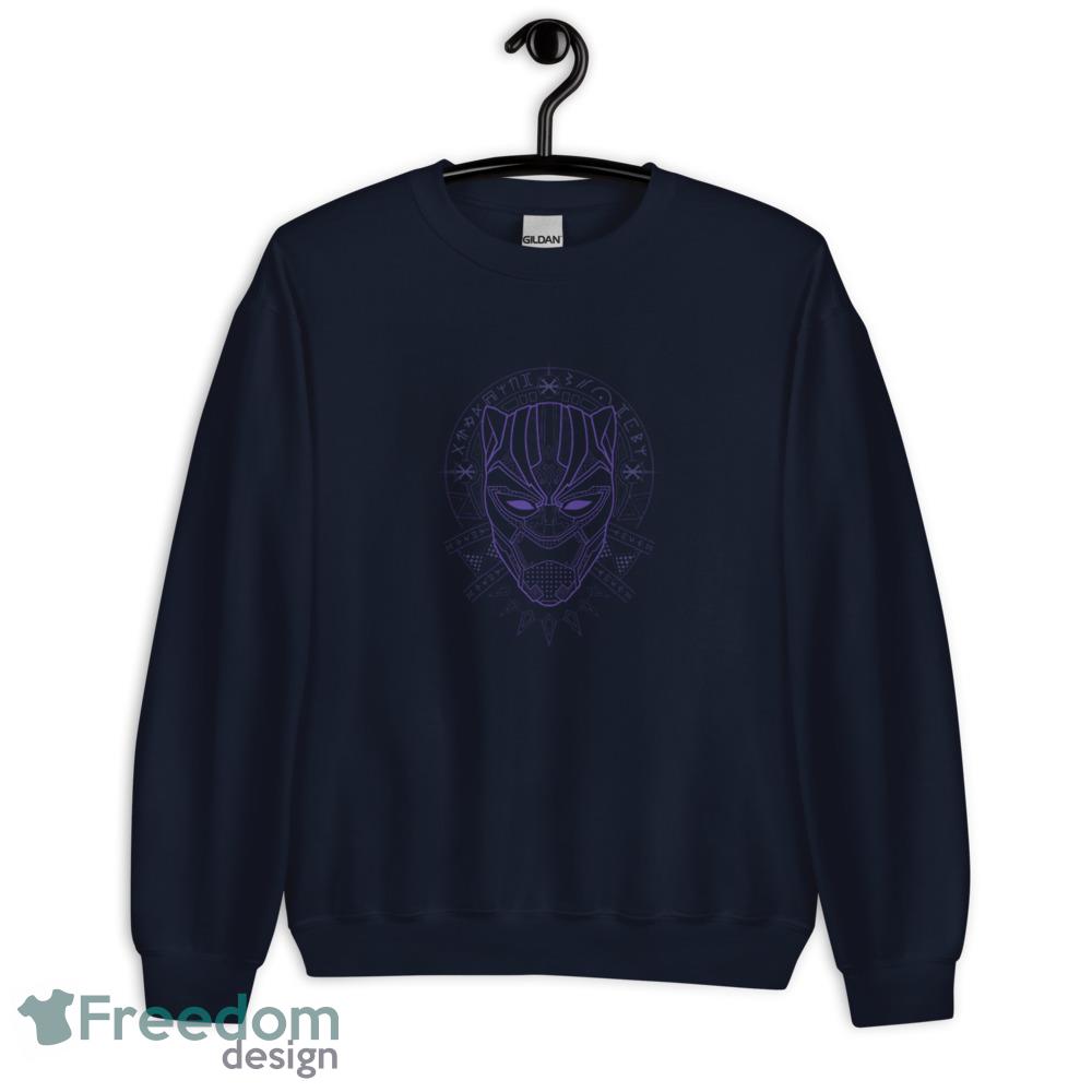 Black Panther Shirt Purple black leopard t shirt - Unisex Crewneck Sweatshirt-1 Black Panther Shirt Purple black leopard t shirt - Unisex Crewneck Sweatshirt-1