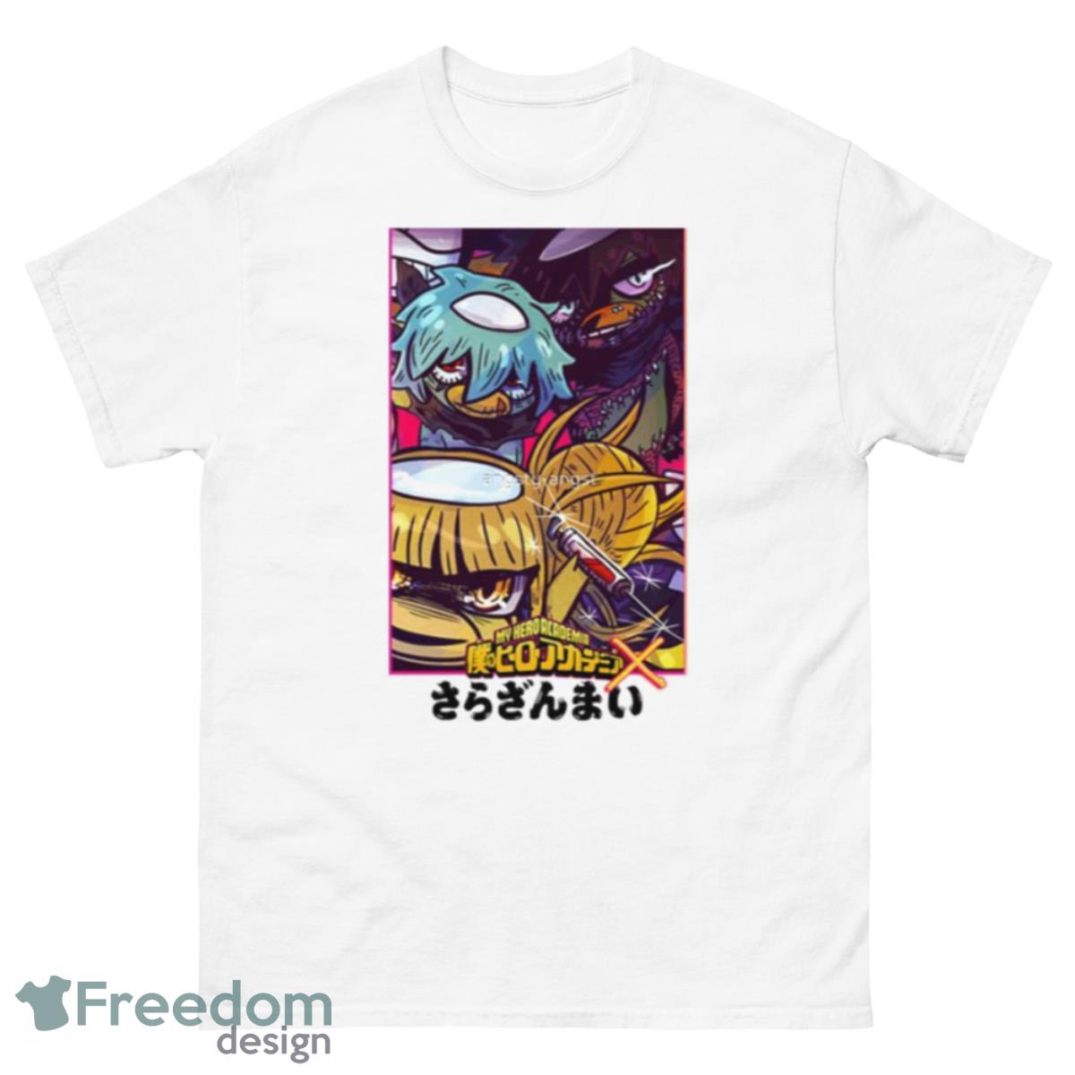 Bnha X Sarazanmai League Of Kappas Shirt - 500 Men’s Classic Tee Gildan