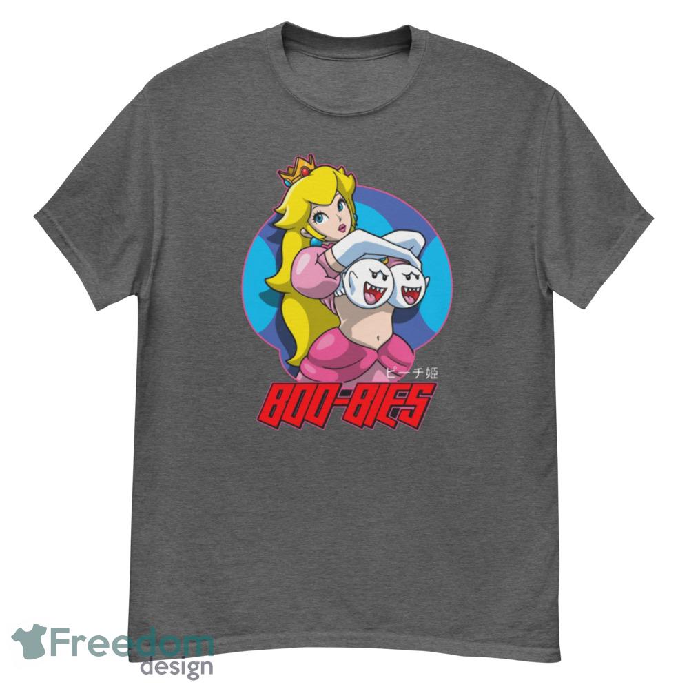 BOO BIES PEACH funny humorous smile shirt - G500 Men’s Classic T-Shirt-1 BOO BIES PEACH funny humorous smile shirt - G500 Men’s Classic T-Shirt-1