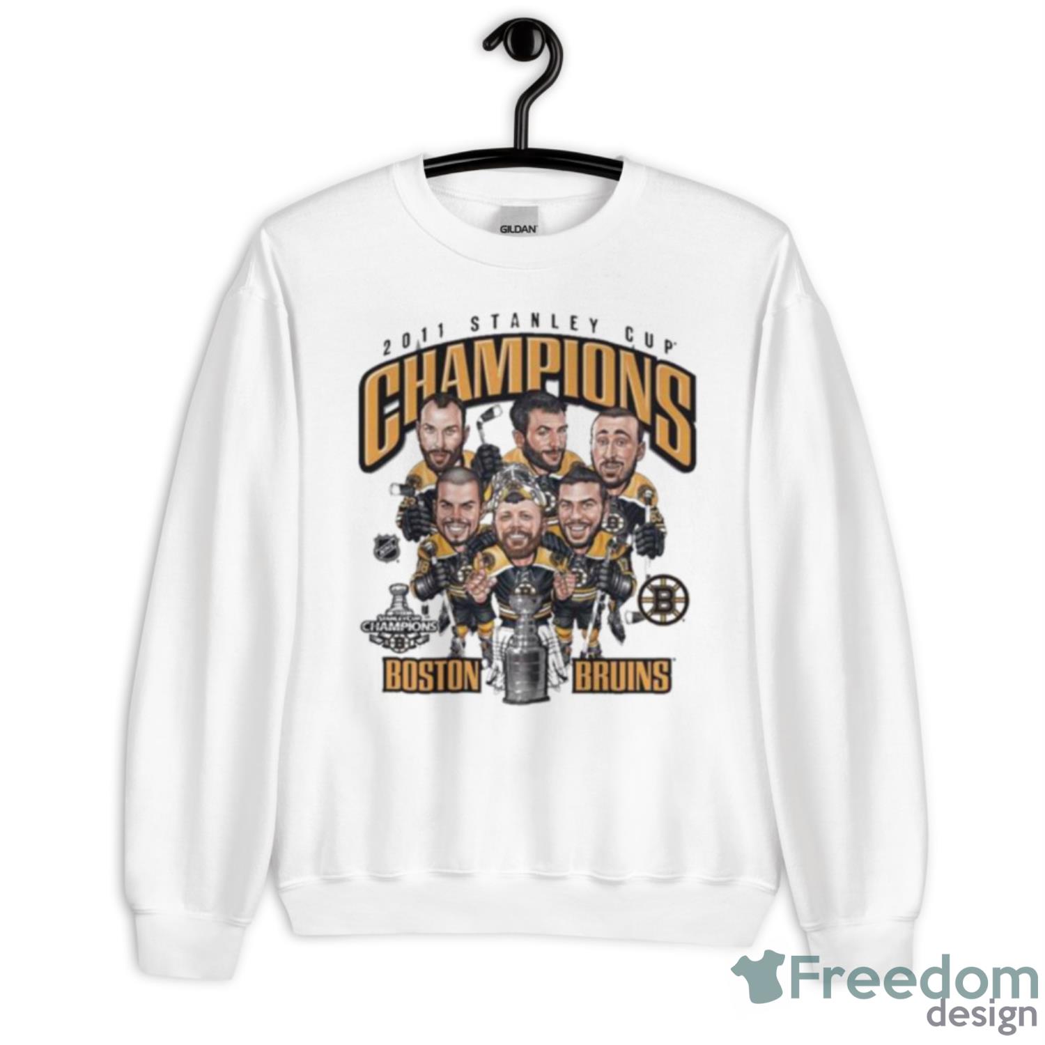 Boston Bruins 2023 Stanley Cup Champions Shirt - Unisex Heavy Blend Crewneck Sweatshirt