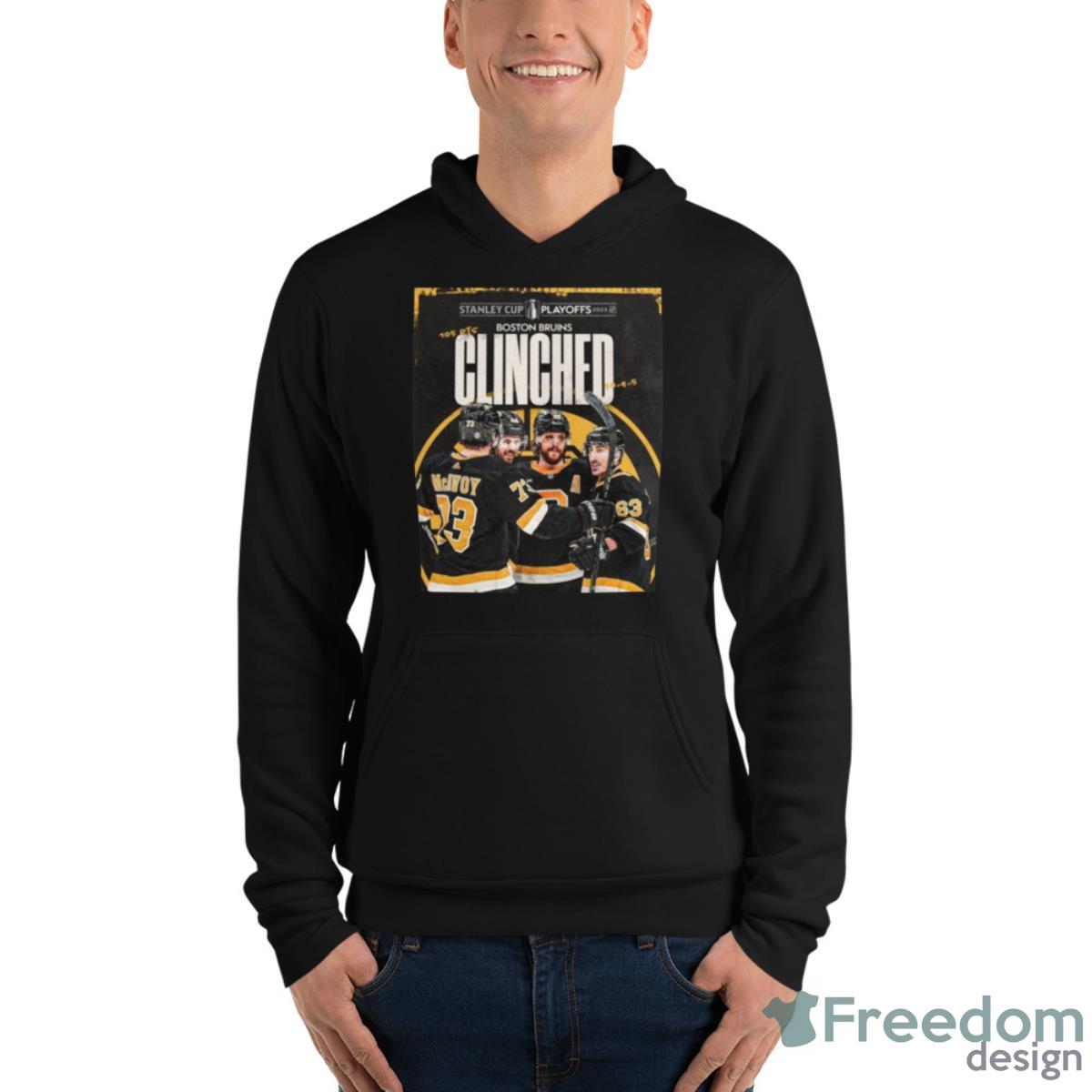 Boston Bruins Stanley Cup Playoffs 2023 Clinched Shirt