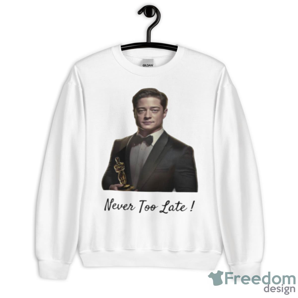 Bredan Fraser Oscar Win Trendy Sweatshirt - Unisex Heavy Blend Crewneck Sweatshirt