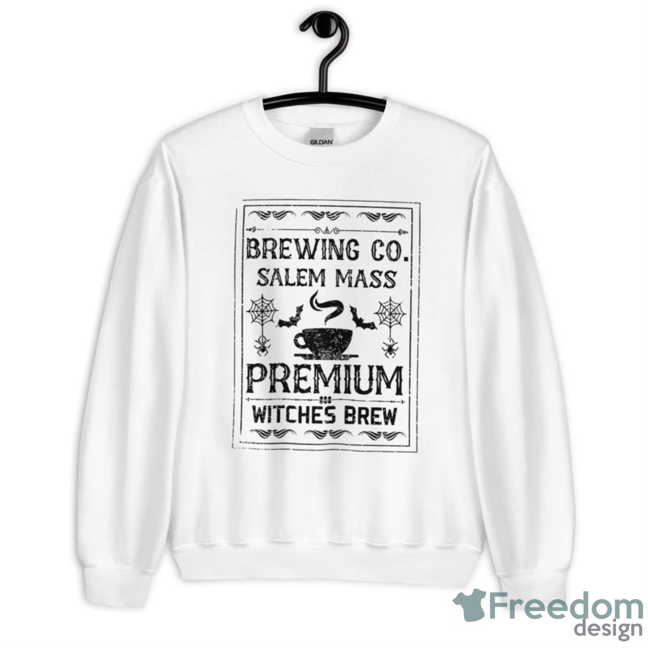 Brewing Co Salem Mass Premium Witches Brew Shirt - Unisex Heavy Blend Crewneck Sweatshirt