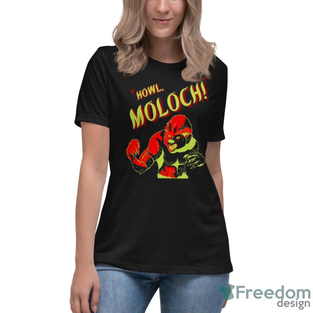 Brown Howl Moloch Allen Ginsberg Shirt