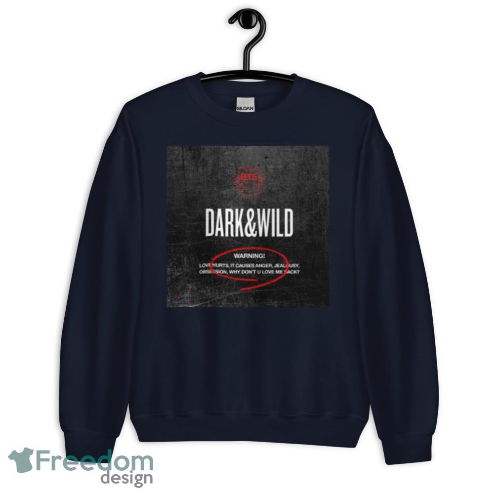 BTS Dark and Wild Album Cover shirt - Unisex Crewneck Sweatshirt-1 BTS Dark and Wild Album Cover shirt - Unisex Crewneck Sweatshirt-1