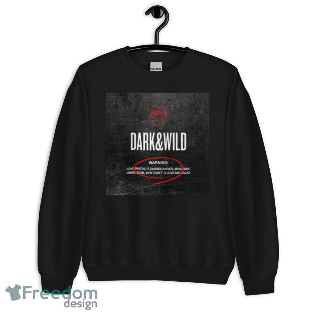 BTS Dark and Wild Album Cover shirt - Unisex Crewneck Sweatshirt BTS Dark and Wild Album Cover shirt - Unisex Crewneck Sweatshirt