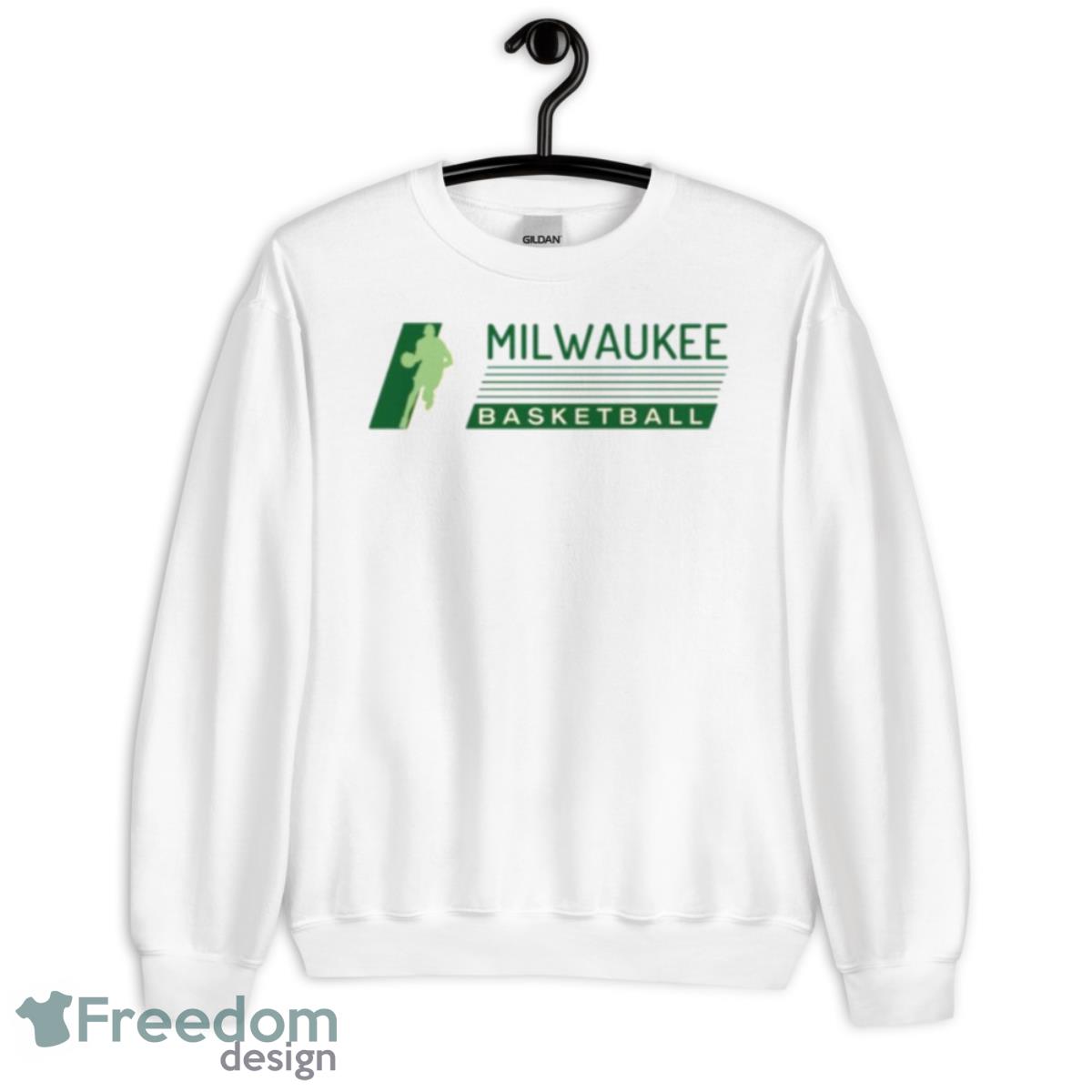 Bucks Fan Milwaukee Basketball Shirt - Unisex Heavy Blend Crewneck Sweatshirt