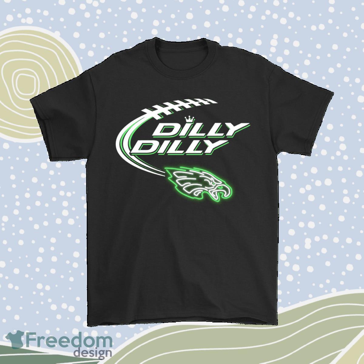 Bud Light Dilly Dilly Philadelphia Eagles Neon Light Style Shirt Product Photo 1