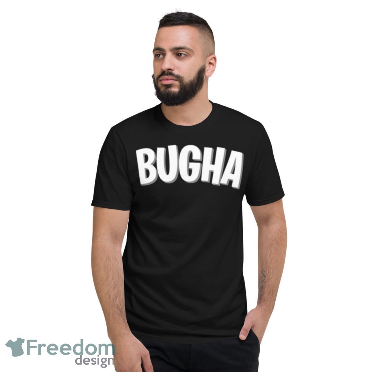 Bugha White Text Art Fortnite Shirt - Short Sleeve T-Shirt