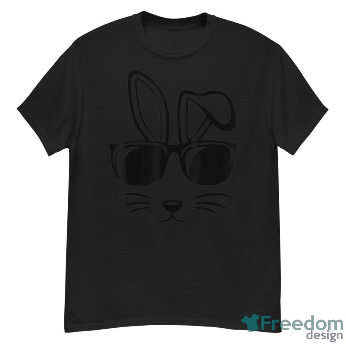 Bunny Face With Sunglasses For Boys Men Kids Easter Day Shirt - G500 Men’s Classic T-Shirt