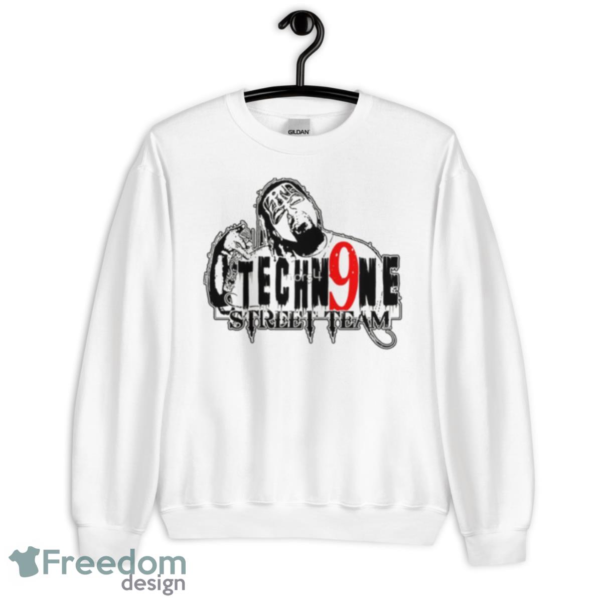 Burn It Down Tech N9ne Shirt - Unisex Heavy Blend Crewneck Sweatshirt