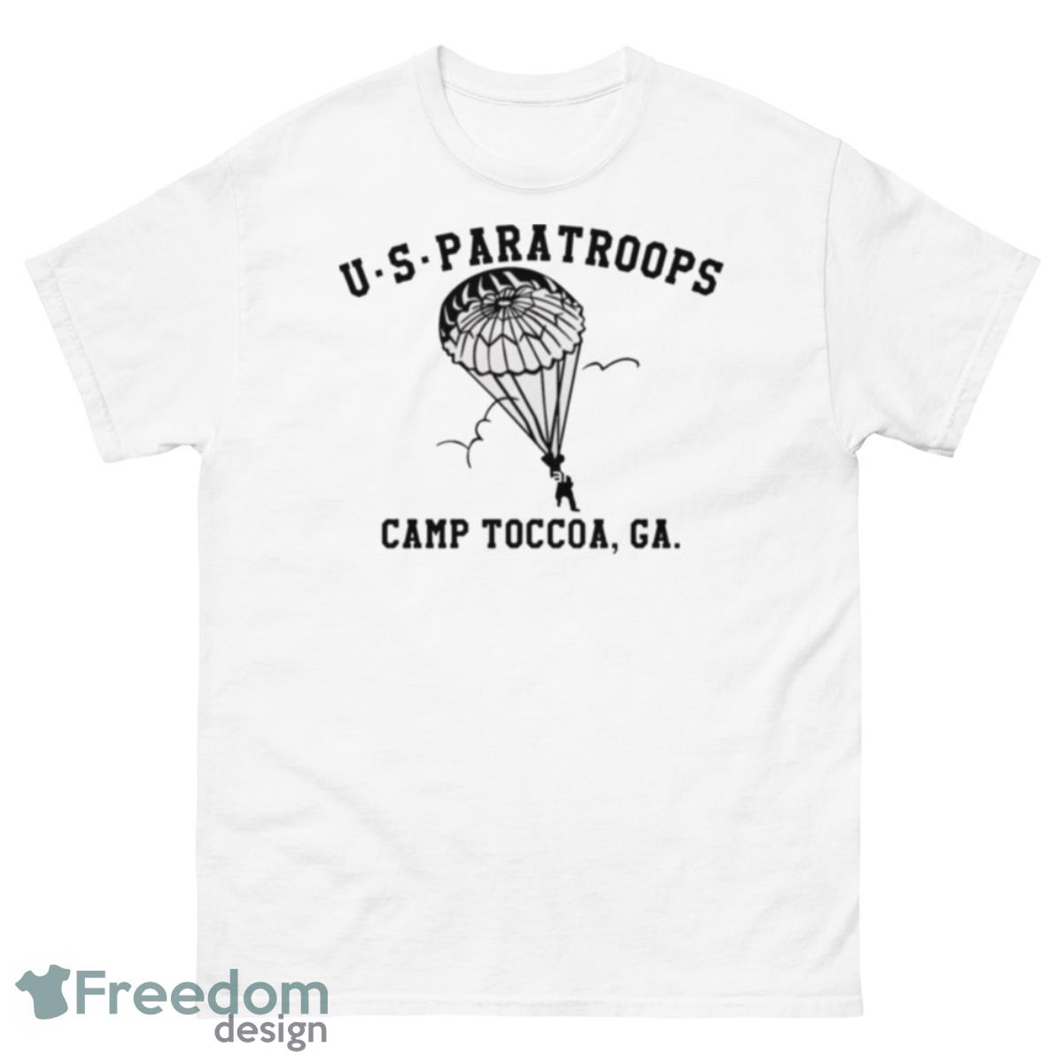 Camp Toccoa Pt Band Of Brothers Shirt - 500 Men’s Classic Tee Gildan