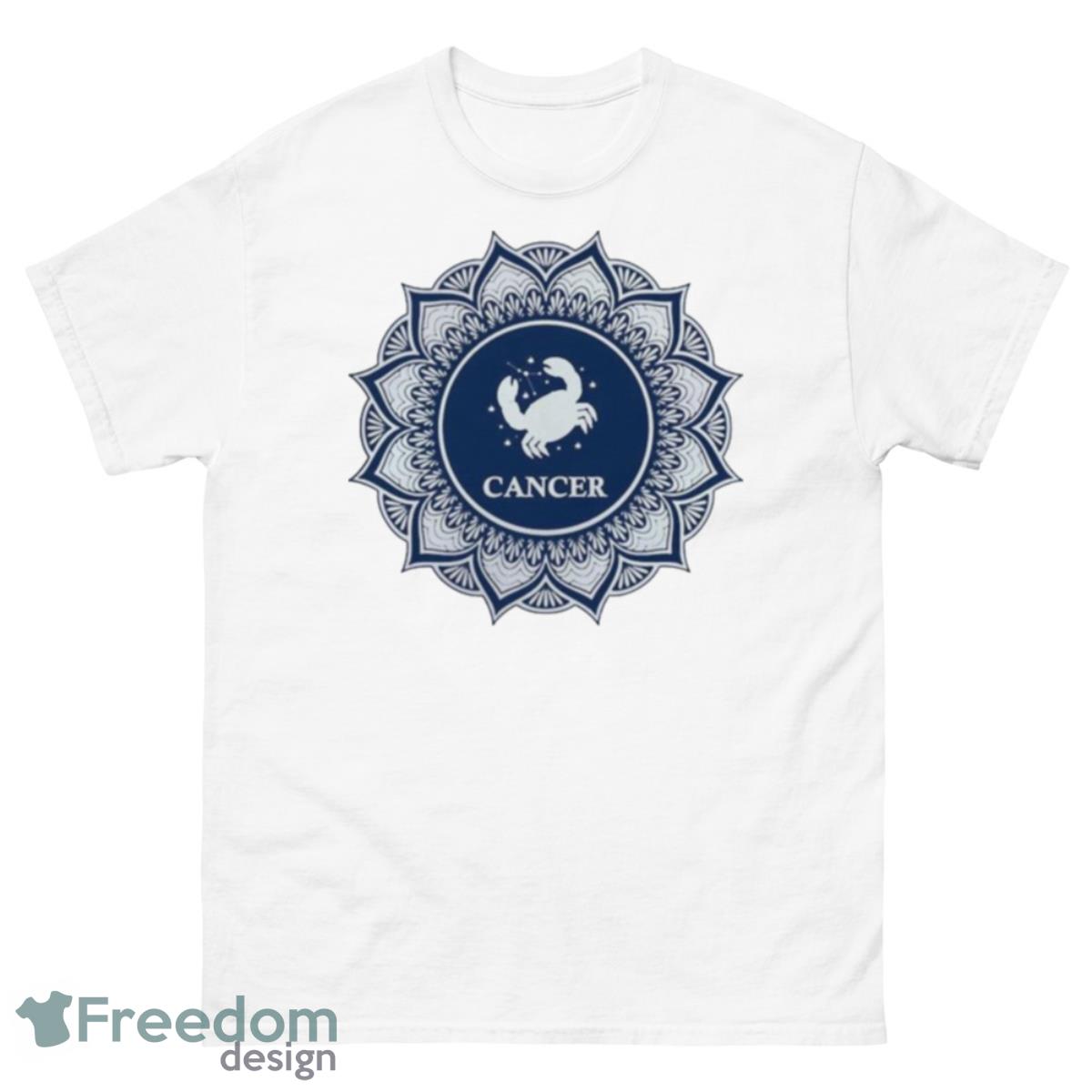 Cancer Mandala Zodiac Sign Shirt - 500 Men’s Classic Tee Gildan