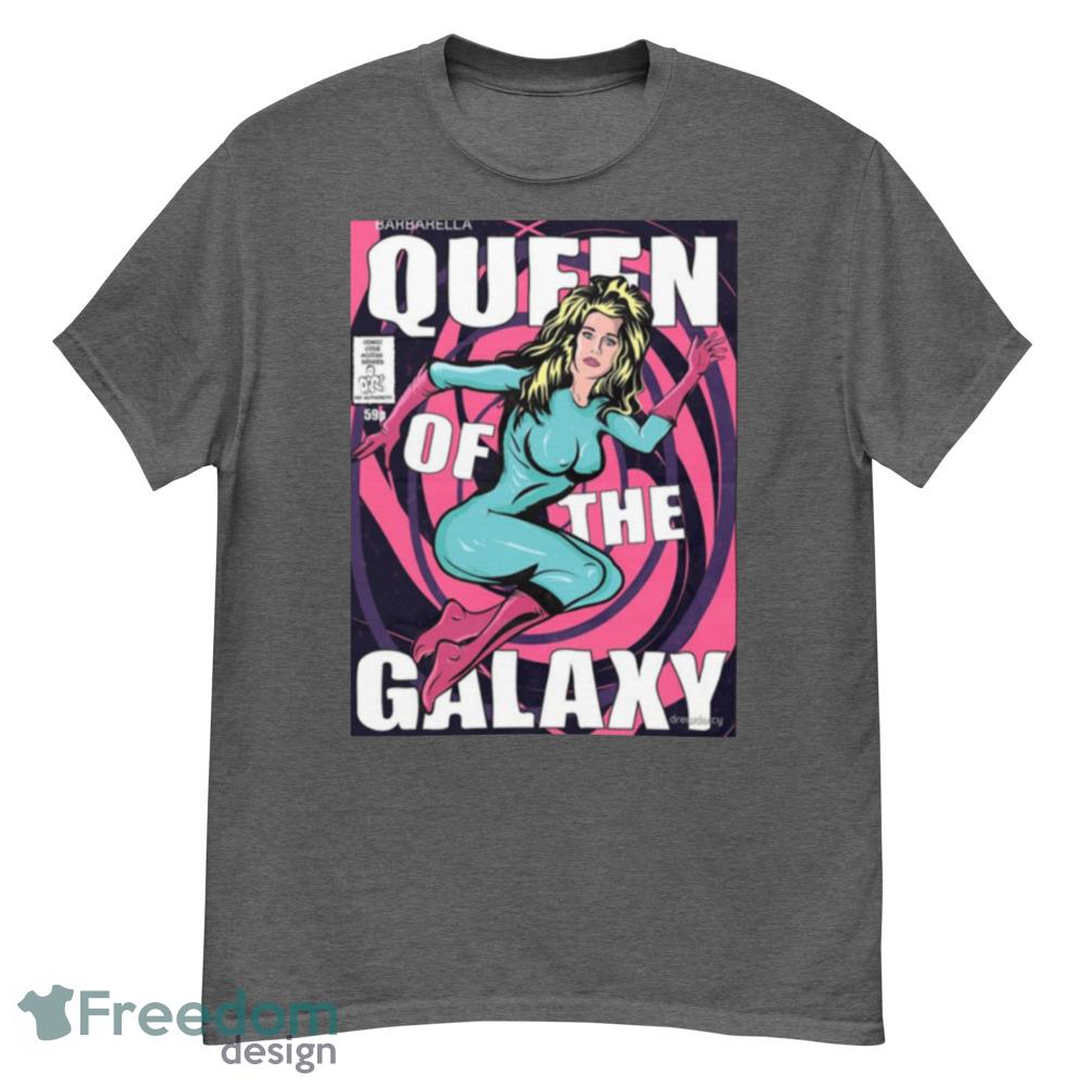 Cartoon Style Jane Fonda Queen Of The Galaxy shirt tshirt - G500 Men’s Classic T-Shirt-1