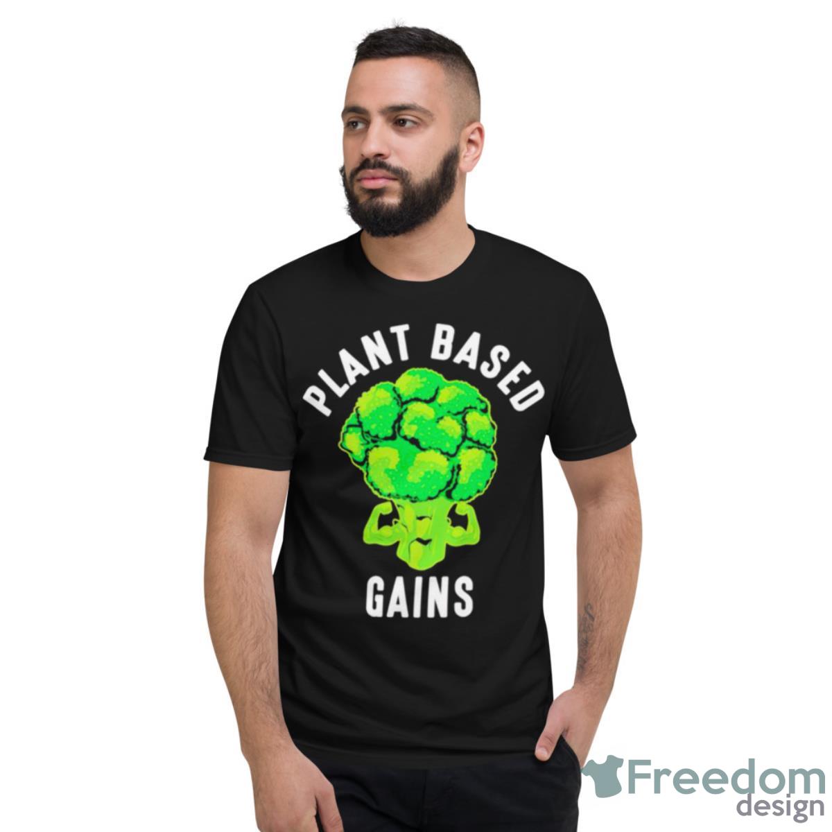 Cauliflower Plant Based Gains Shirt - Short Sleeve T-Shirt